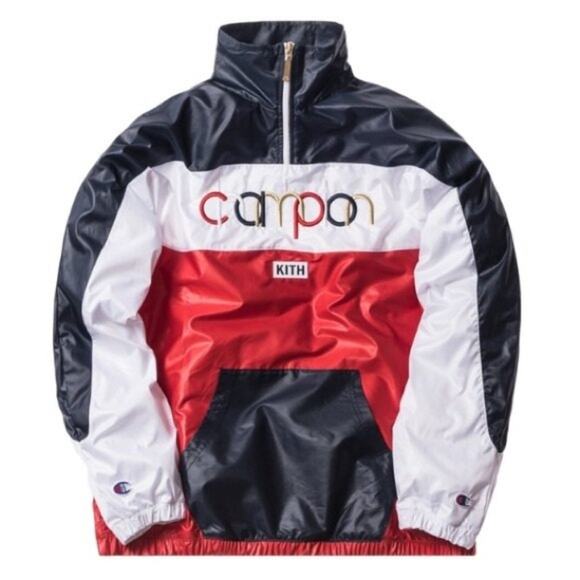 KITH x Champion SS18 Quarter-Zip Size L - Picture 1 of 15